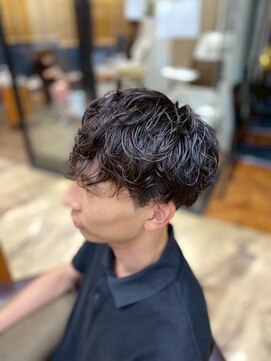 ピュア ポイント 和光店(PURE POINT) ツーブロックマッシュ／ツイストパーマ