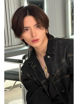 メンズサロン スライバイリアオオサカ(Sly By Ria OSAKA) メンズカット/センターパート/毛流れヘア【梅田/大阪】