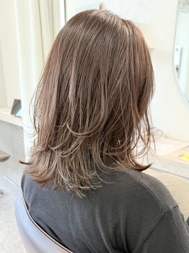 エルヘアメゾン(el. hair maison) ミディアムレイヤー☆ワンカールレイヤー