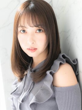 ローマ ギンザ(ROMA Ginza) 30代40代50代ワンカール内巻きミディアムレイヤー/髪質改善