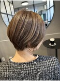 白髪でお悩みの方！白髪ぼかしハイライトカラー