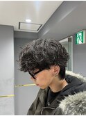 無造作シャドウパーマ