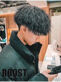 MEN’S HAIR/波巻ツイストスパイラル/フェザーパーマ/眉毛/渋谷