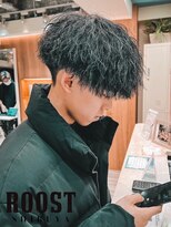 ルースト 渋谷店(ROOST)&nbsp;MEN’S HAIR/波巻ツイストスパイラル/フェザーパーマ/眉毛/渋谷