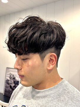 メンズココ 清澄白河店(MENS COCO) スペインカール/ツイストスパイラル/刈り上げ/ニュアンスパーマ