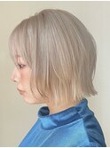 ブリーチ2回～/ホワイトミルクティー