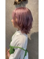 パーミル ヘア クマモト(permille ‰ hair Kumamoto) ペールピンク×ウルフ