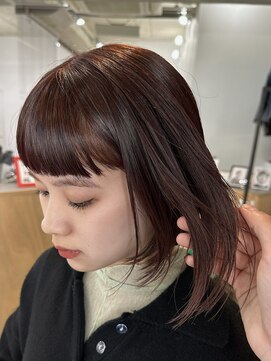 セッション(SESSION) ワンカラーで作る ほんのりオレンジブラウン