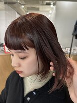 セッション(SESSION) ワンカラーで作る ほんのりオレンジブラウン