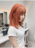 ダークアッシュ/大人ガーリー/似合わせカット/着物ヘア10代20代