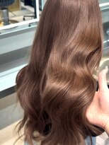 エンター 天神店(ENTER)&nbsp;レイヤーカット ブラウンカラー　透明感カラー　ブリーチなし
