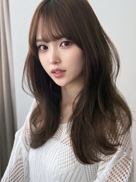 NYLON. 門田店【ナイロン】【8月1日オープン（予定）】 《NYLON.》オリーブベージュ×レイヤーカット
