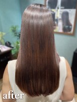 アイスタイルプレミアム フジ三篠店(I STYLE premium) 高濃度水素ケアカラー+オーダーメイド髪質改善トリートメント