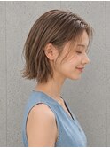 ダブルカラー ケアブリーチ ミルクベージュ ハイトーンカラー