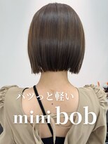 タイト(tyto) 丸くないシルエット 大人ミニボブ 【tyto hair&eyelash】