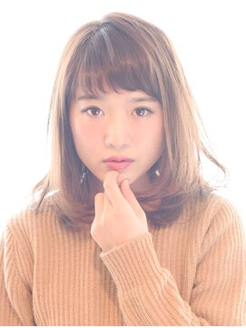 ヘアーサロン ラフリジー(Loufreasy) 【イルミナカラー】×王道の愛されストレートミディ♪