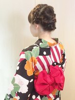 アイルビーヘア(I'll b hair) 【下北沢*I'll b hair*】編み込みカチューシャ ミディアムボブ