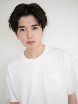 アカ(ACA) 【ACA】ナチュラルセンターパートショート