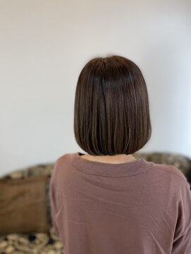パッション 枚方樟葉店(Passion) 元のハイライトを活かしたボブ