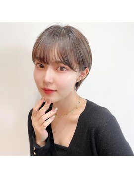 ラナ 渋谷(Lana) 【Chill】大人かわいいマロンベージュカラーショートスタイル◎