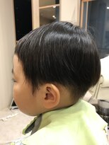 ヘアサロンアンドヘアメイクディー(hair salon hair make D)&nbsp;キッズカット・ナチュラル・女の子・ショートボブ・前髪カット