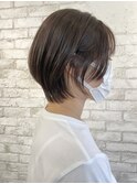【un.cocon 吉祥寺】大人可愛い　ショートボブ　ひし形ライン♪