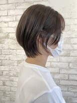 アン ココン(un.cocon) 【un.cocon 吉祥寺】大人可愛い ショートボブ ひし形ライン♪