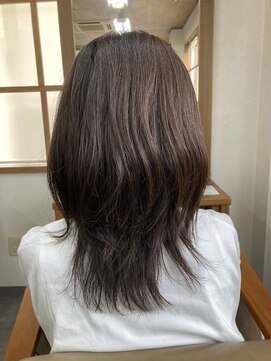 東京ヘアーサロン ふんわりスッキリくびれヘアー