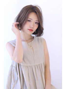 オーロ 武庫之荘店(ORO) 20代30代40代50代似合わせカットアースカラーくびれヘア