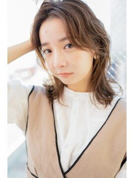 エクラ 宝塚逆瀬川(e'clat) パーマで簡単！大人女子スタイル！