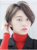 ワンサイドショートボブ