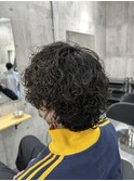 【波巻きプードル×ウルフ】名古屋栄メンズカットパーマ