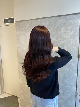 ガルボヘアー 名古屋栄店(garbo hair) #名古屋#栄#プルエクステ#暖色#ダブルカラー#10代#20代