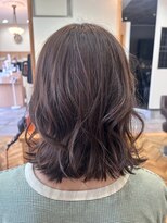 テラス 古河店&nbsp;大人女性ショートボブ30代40代50代60代白髪ぼかし