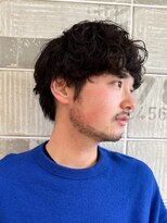 ファルファラ(farfara) 【farfara】メンズ/波巻パーマ（問屋町テラス）平松　伸一