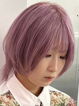 ウィコ 新宿(WICO) ラベンダーピンク[新宿駅/切りっぱなしボブ/エアリーロング]