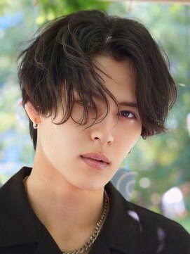 エイトメン 上野店(EIGHT MEN) センターパート/ニュアンスパーマ