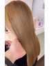【感動の手触りを】 カット+シルク縮毛矯正(根元5cm)￥24,200→￥16,500