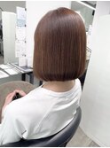 ボブ/ミディアム/髪質改善ヘアエステ/弱酸性縮毛矯正