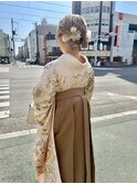前撮りもお任せ下さい♪卒業式　ヘアアレンジ　着付け　成人式