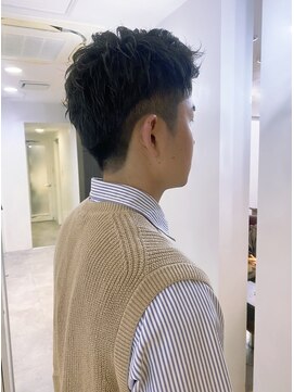 グランドライン(GRAND LINE) 《GRANDLINE友田千栄》黒髪短髪メンズスタイル 韓国スタイル