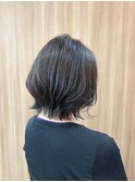 外ハネくびれボブ
