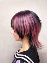 ベジータ(VEGETA) navy umbrella×pink×RED×Black×wolf