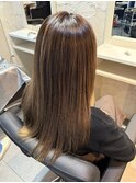 うる艶髪質改善ストレート/セミロング