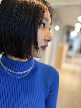 ニフティ(NIFTY) ミニボブ/黒髪/熊本/上通