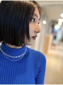 ミニボブ/黒髪/熊本/上通