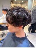 林 直人 ショートカット、ケアパーマ