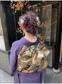 ふわふわシニヨン