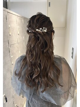 ムーン バイ ケンジ(moon by KENJE) 【Nanaka】大人お呼ばれヘアセット