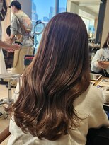 アフロート ギンザ(AFLOAT GINZA)&nbsp;【Nanako。】暗すぎない暗髪トレンドレイヤー